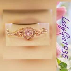Gold  Crystal Bracelet